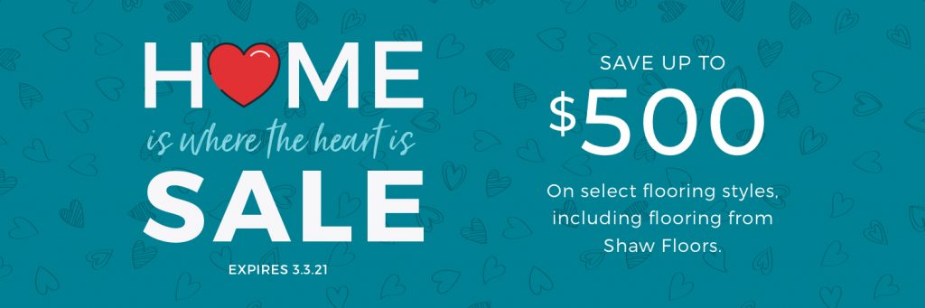 Home is Where the Heart is Sale | Bassett Carpets